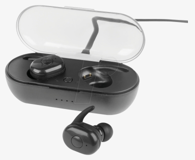 Bluetooth® Headset, In-ear, Wireless, Black Fontastic - Png Bluetooth Headset, Transparent Png, Free Download