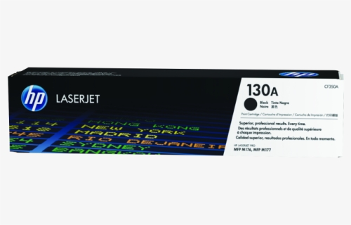 Hp 130a Black Original Laserjet Toner Cartridge-cf350a - Toner Hp 130a, HD Png Download, Free Download