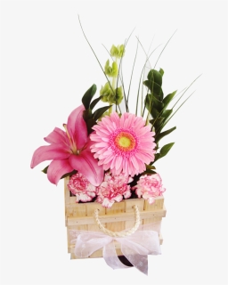 Arreglos Florales Con Gerberas Y Lilis, HD Png Download, Free Download
