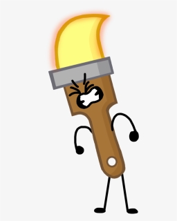 Paintbrush But In Bfb Style 2 By Sugar-creatorofsfdi - Inanimate Insanity Bfb Style, HD Png Download, Free Download