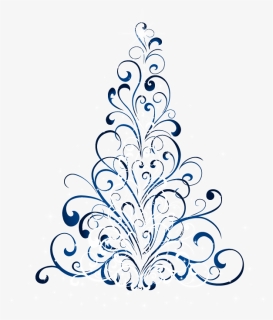 Whimsical Christmas Tree Clip Art, HD Png Download, Free Download