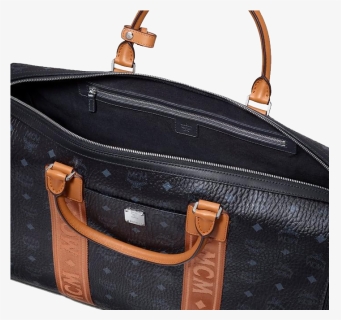 Mcm Traveler Weekender Bag In Visetos - Briefcase, HD Png Download, Free Download