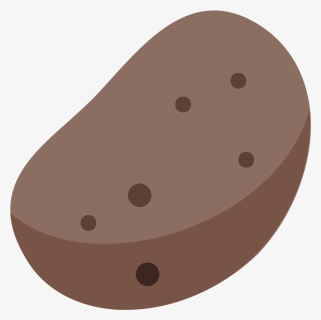 Potato Icon Clip Art - Circle, HD Png Download, Free Download