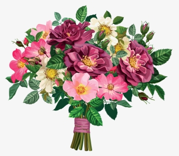 Transparent Background Flower Bouquet Png, Png Download, Free Download