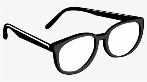 Sunglasses Nerd Clip Art - Glasses Clipart Black And White, HD Png Download, Free Download