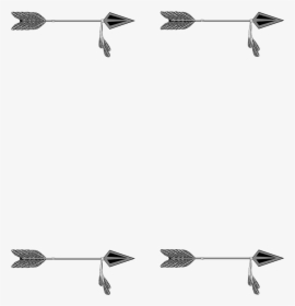 Simple Frame Tribal Arrow Clipart - Arrows Frame, HD Png Download, Free Download