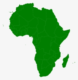 Montessori Africa Continent Map Clip Art - Africa Continent Png, Transparent Png, Free Download