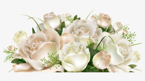 White Rose Bunch - White Rose Flowers Png, Transparent Png, Free Download