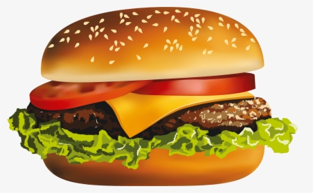 Hamburger , Png Download - Transparent Background Hamburger Png, Png Download, Free Download