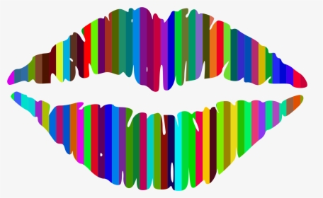 Kiss Lip Drawing Cosmetics Love - Transparent Transparent Background Lips Clipart, HD Png Download, Free Download