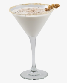 Transparent Martini Glass Png - Eggnog Cocktail Png, Png Download, Free Download
