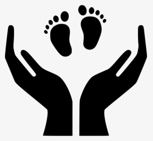 Baby - Baby Hands Icon Png, Transparent Png, Free Download