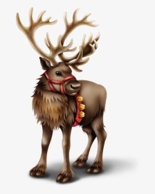 Фотки Christmas Raindeer, Christmas Deer, Santa And - Country Christmas Clipart Moose, HD Png Download, Free Download
