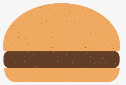 Free Clipart - Plain Burger Clipart, HD Png Download, Free Download