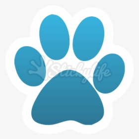 Cat Paw Print Decal - Vsco Stickers Dog Paws, HD Png Download, Free Download