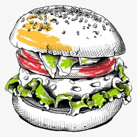 Backyard Burger Clipart , Png Download - Clip Art Cheeseburger Transparent, Png Download, Free Download
