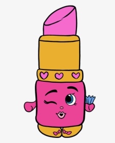 Transparent Lips Drawing Png - Shopkins Drawing, Png Download, Free Download