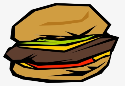 Clip Art Pictures Library - Hamburger, HD Png Download, Free Download