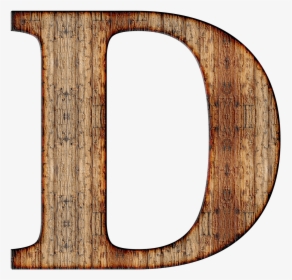 Wooden Capital Letter D - Letter D With No Background, HD Png Download, Free Download