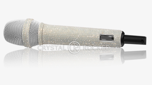 White Microphone With Diamonds, HD Png Download, Free Download