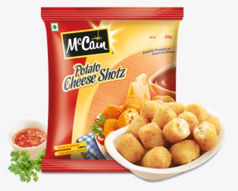 Mccain Potato Cheese Shotz , Png Download - Cheese Corn Nuggets Mccain, Transparent Png, Free Download