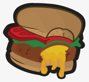 Hamburger Clipart Burger Restaurant - Cartoon, HD Png Download, Free Download