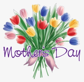 Mother S Day Bouquet Transparent Background Hd Wallpaper - Mothers Day Clip Art, HD Png Download, Free Download