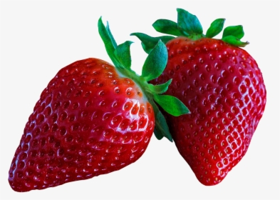 Strawberries, Red, Berries, Fruit, Sweet, Fruits - Клубника На Черном Фоне, HD Png Download, Free Download