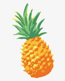 Network Ananas Pineapple Watercolor Vector Graphics - Ананас Вектор Пнг, HD Png Download, Free Download