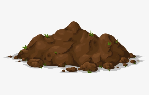 Dirt, Soil, Nature, Gardening, Earth, Growth - Pile Of Dirt Clip Art, HD Png Download, Free Download