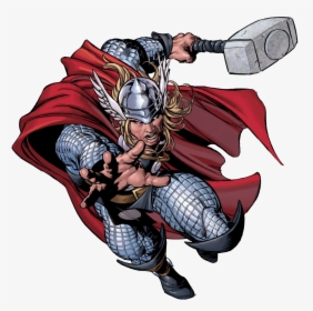 Character Profile Series Thor Marvel Super Heroes Clipart - Super Heroes Marvel Png, Transparent Png, Free Download
