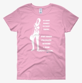 Womens Pink Adidas Shirt, HD Png Download, Free Download