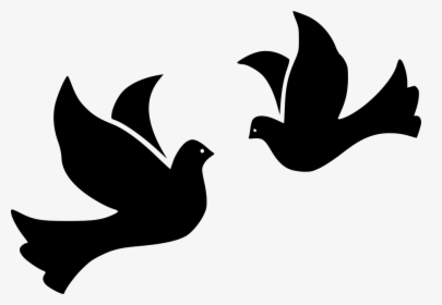 Bird Birds Dove Doves Flight Fly Flying Peace Wing - Turtle Doves Icon, HD Png Download, Free Download