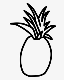 Pineapple Clipart Png Black And White, Transparent Png, Free Download