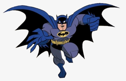 Marvel Super Hero Clipart Free - Batman Cartoon Transparent Background, HD Png Download, Free Download