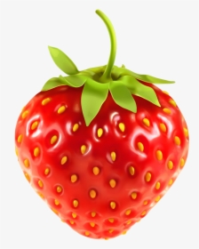 Strawberries Cliparts - Transparent Background Strawberry Clipart Transparent, HD Png Download, Free Download