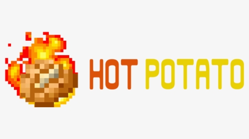 Minecraft Hot Potato Logo, HD Png Download, Free Download