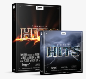 Cinematic Hits Sound Effects Library Product Box - Boom Library Cinematic Hits Designed, HD Png Download, Free Download