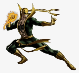 Iron Fist White And Gold, HD Png Download, Free Download
