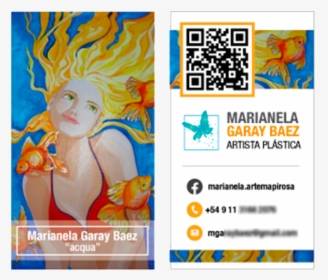 Tarjetas Personales Arte Plastic Artist Business Card - Poster, HD Png Download, Free Download