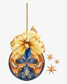 Christmas Christmas Ball Holiday Free Picture - Christmas Ball Gold Png, Transparent Png, Free Download