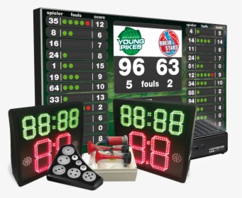 Score Set For Basketball - Scoreboard, HD Png Download, Free Download