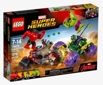 Lego Marvel Super Heroes 76078 , Png Download - Hulk Vs Red Hulk Lego, Transparent Png, Free Download