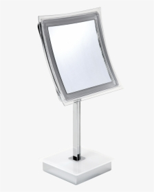 Espelho De Mesa Com Iluminação Led Quadrado 5x - Flat Panel Display, HD Png Download, Free Download