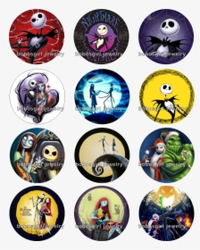 Clip Buttons Snap - Nightmare Before Christmas Clipart Color, HD Png Download, Free Download