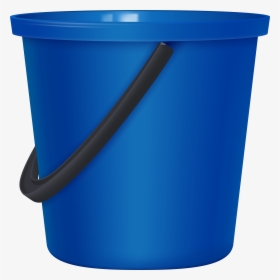 Blue Bucket Png Clip Art, Transparent Png, Free Download