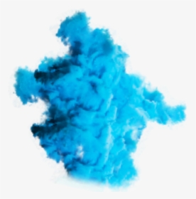 #color #colour #blue #bluecolor #smoke #cloud #clouds - Color Transparent Smoke Png, Png Download, Free Download