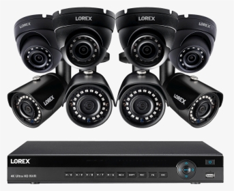 2k Ip Security Camera System With 16 Channel Nvr And - Camera Lens, HD Png Download, Free Download