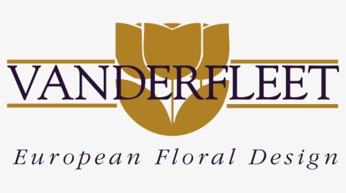 Vanderfleet Flowers Florist Logo - Graphic Design, HD Png Download, Free Download