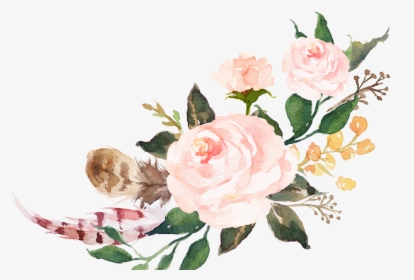 Flowers Stickers Transparent Aesthetic Cute Kawaii - Watercolor Flower Png Free, Png Download, Free Download